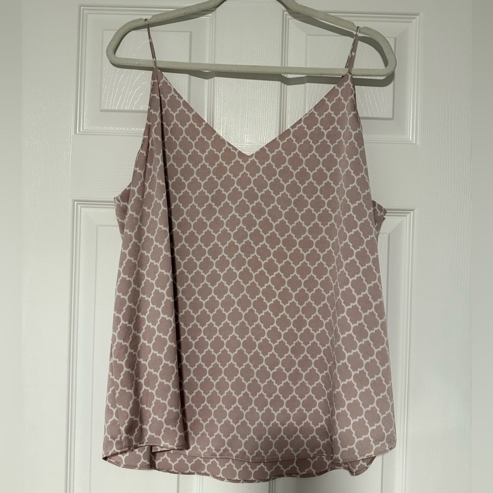Express Blush Patterned Tank